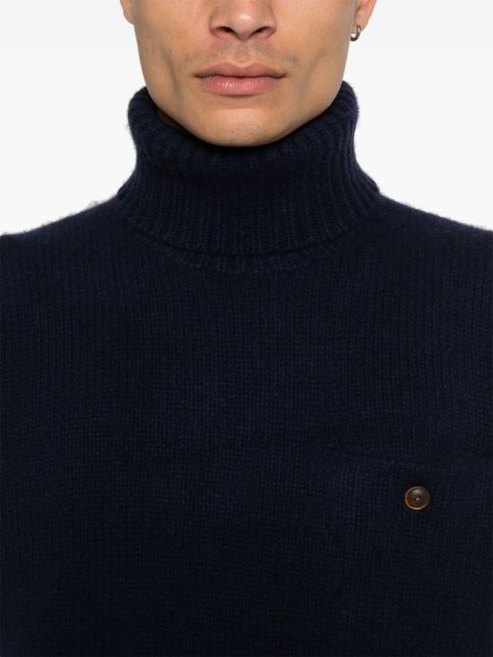 24FW 폴로 랄프로렌 터틀넥 710 956608 003 HUNTER NAVY - POLO RALPH LAUREN