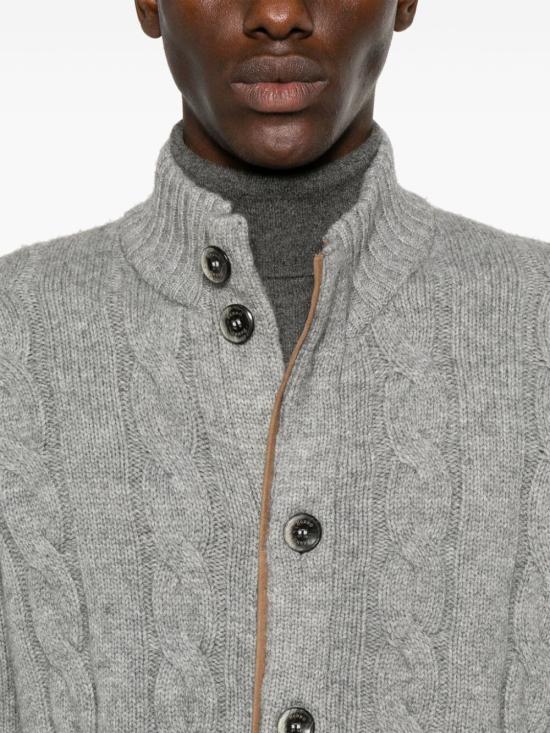 24FW 에르노 가디건 MC000182U 71024 9460 GREY - HERNO