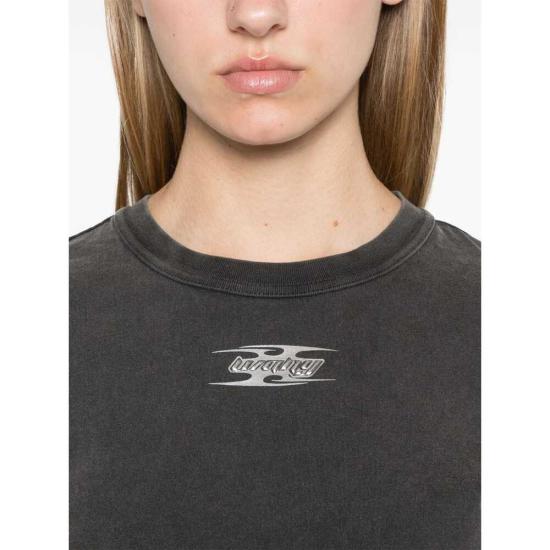 24FW 티바이알렉산더왕 반팔 티셔츠 4CC4241514 208A GREY - T BY ALEXANDER WANG