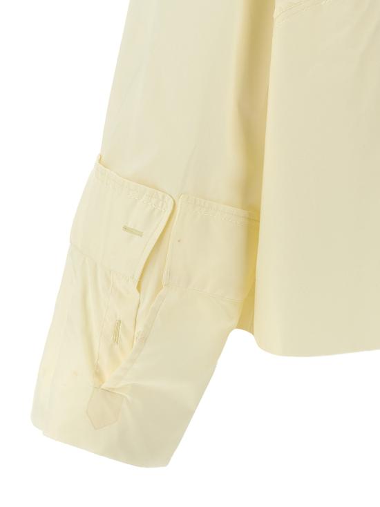 24FW MM6 메종마르지엘라 블라우스 S62DT0034S47294102 White - MM6 MAISON MARGIELA