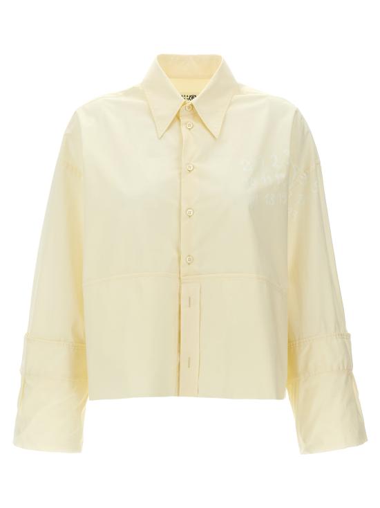 24FW MM6 메종마르지엘라 블라우스 S62DT0034S47294102 White