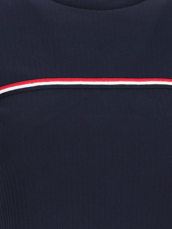  톰브라운 반팔 티셔츠 FJS143A J0066 415 Blue - THOM BROWNE