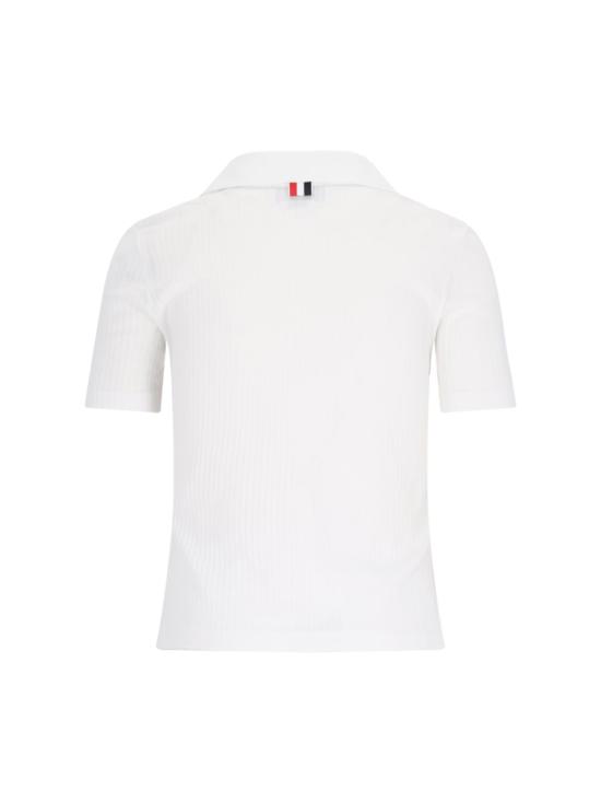  톰브라운 폴로 티셔츠 FJP076A J0066 100 - THOM BROWNE