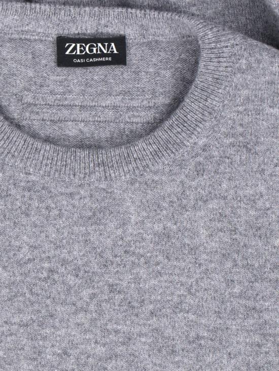  에르메네질도제냐 스웨터 RE8K10 110 K95 Grey - ERMENEGILDO ZEGNA