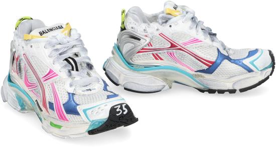 25FW 발렌시아가 러너 772767W3RBW 9645 WHITE - BALENCIAGA