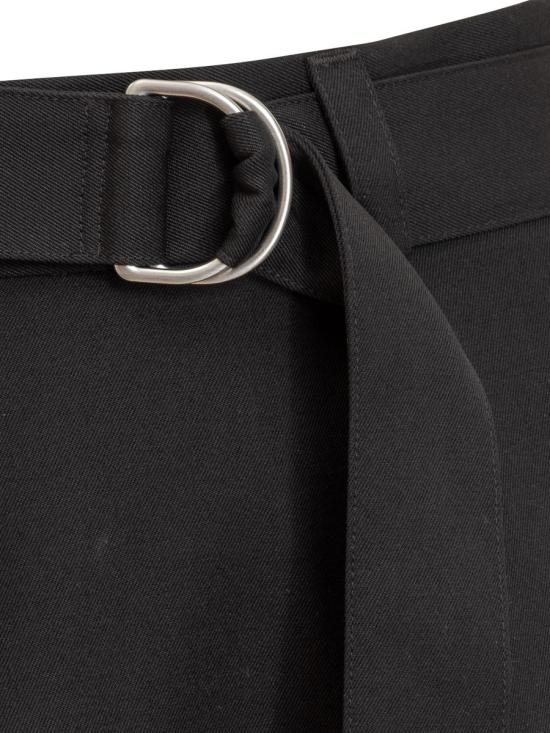  질샌더 스트레이트 팬츠 J52KA0013J40002 001 Black - JIL SANDER