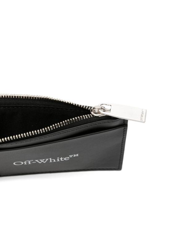 24FW 오프화이트 가죽소품 OMND095F24LEA001 BLACKWHITE - OFF WHITE