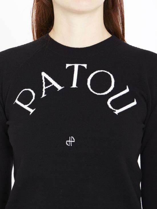 25SS 파투 긴팔 티셔츠 KN1108045 BLACK - PATOU
