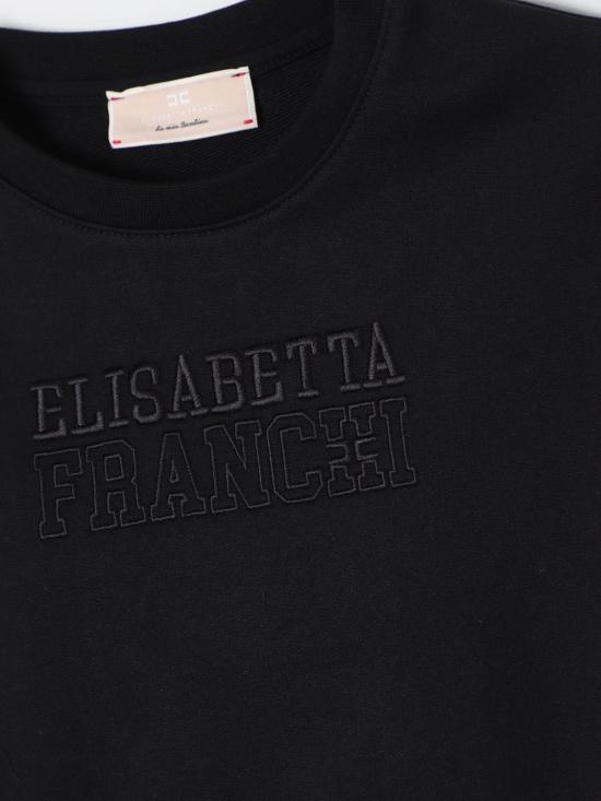 25FW [키즈] 엘리자베타프랜치 트레이닝 상의 EFFE1380FF002 N000 Black - ELISABETTA FRANCHI