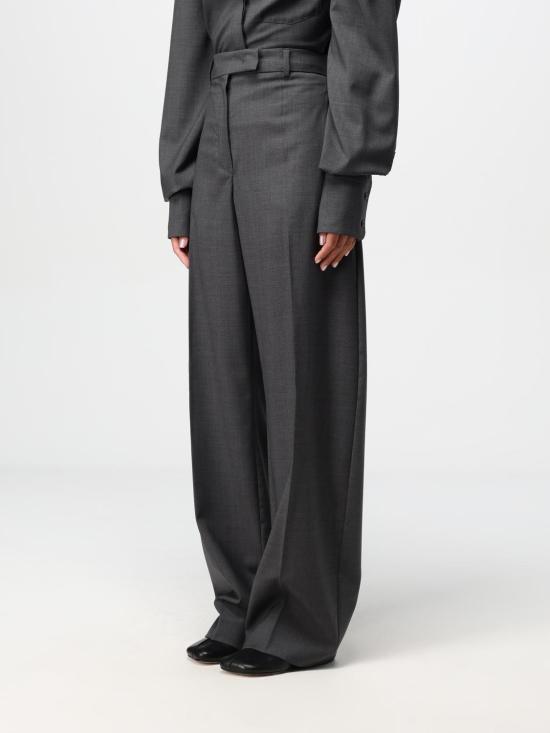 25FW 스포트막스 스트레이트 팬츠 2422136043600 001 Grey - SPORTMAX