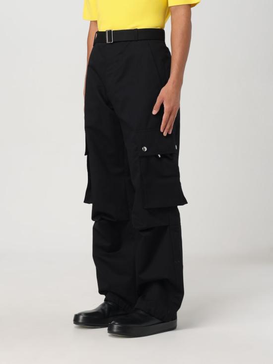 25FW 자크뮈스 카고 팬츠 246PA0971534 990 Black - JACQUEMUS