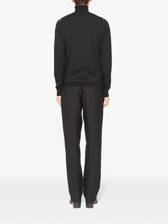 24FW 마르지엘라 터틀넥 S51HL0015M13057 900 BLACK - MAISON MARGIELA