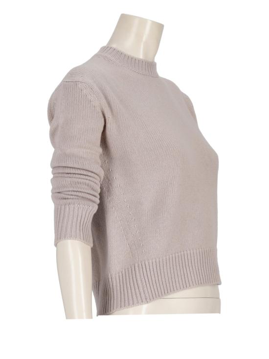 24FW 에스막스마라 긴팔 티셔츠 2429366083600IRLANDA 001 ECRU - 'S MAX MARA