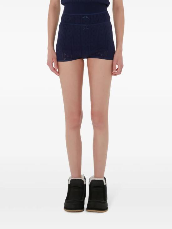 24FW JW앤더슨 숏팬츠 KW1278YN0389 888 NAVY - JW ANDERSON