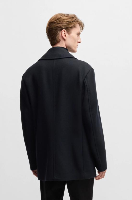  보스 코트 50527932 10263948 01 404 Blue - BOSS