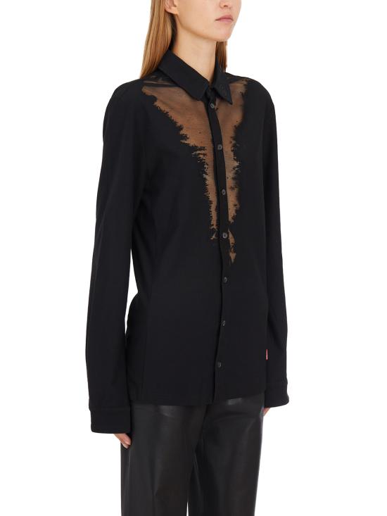 24FW 디젤 블라우스 IA163930SHAY9XX Black - DIESEL