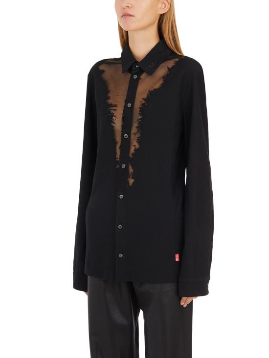 24FW 디젤 블라우스 IA163930SHAY9XX Black - DIESEL