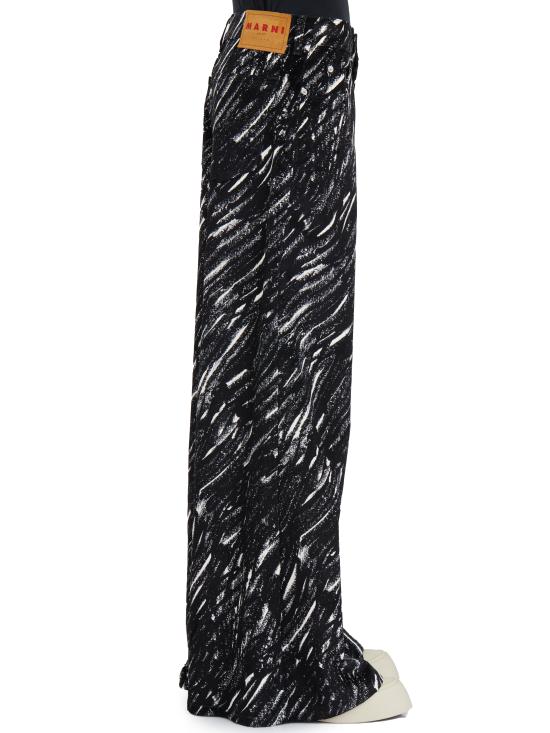  마르니 스트레이트 팬츠 IPAJD0514A0UTC432CRN99 MULTICOLOR - MARNI