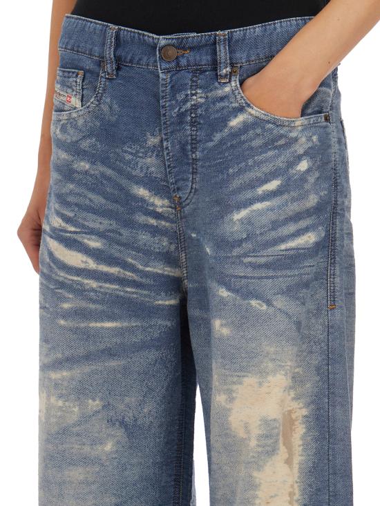 24FW 디젤 데님 팬츠 IA16977068RE01 Light blue - DIESEL