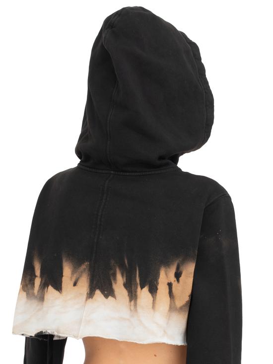  다크쉐도우 후드 티셔츠 IDS02D2222FSUN0983 Black - DRKSHDW