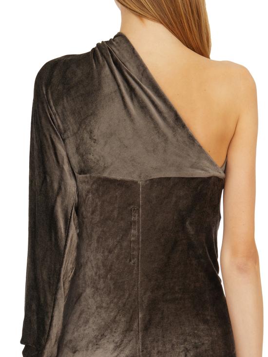 24FW 릭 오웬스 긴팔 티셔츠 ILI02D5220VST184 Brown - RICK OWENS