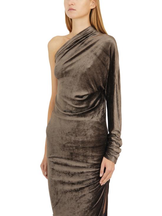 24FW 릭 오웬스 긴팔 티셔츠 ILI02D5220VST184 Brown - RICK OWENS