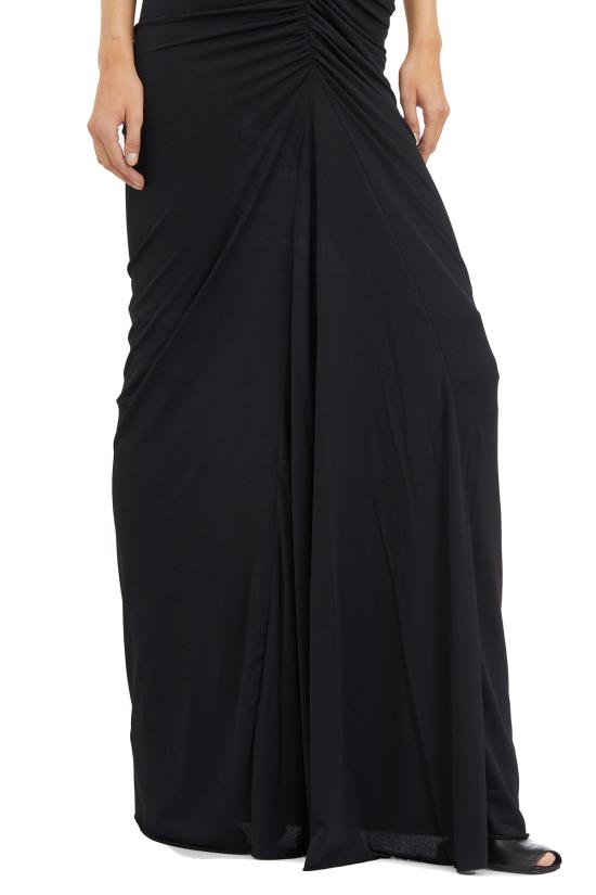 24FW 릭 오웬스 릴리즈 롱 원피스 ILI02D5500CVI09 Black - RICK OWENS