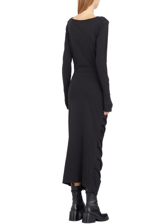 24FW 노스트라싼티시마 롱 원피스 I4WWOMA146 Black - NOSTRASANTISSIMA