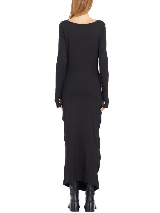 24FW 노스트라싼티시마 롱 원피스 I4WWOMA146 Black - NOSTRASANTISSIMA