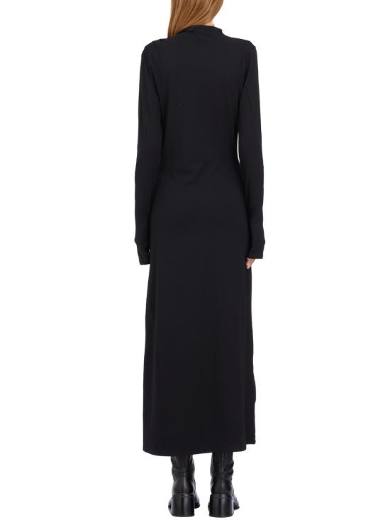 24FW 노스트라싼티시마 롱 원피스 I4WWOMA143 Black - NOSTRASANTISSIMA