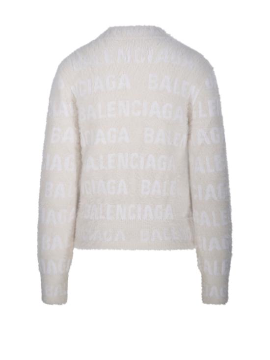 24FW 발렌시아가 스웨터 769027 T6230 9002 IVORY - BALENCIAGA