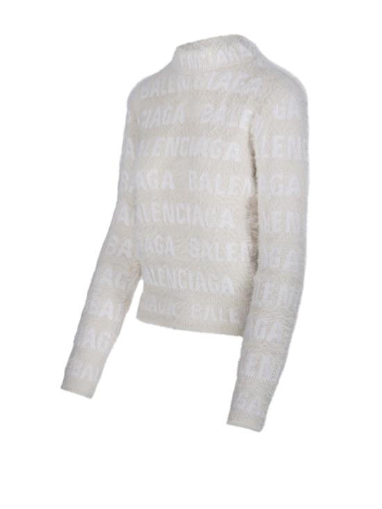 24FW 발렌시아가 스웨터 769027 T6230 9002 IVORY - BALENCIAGA