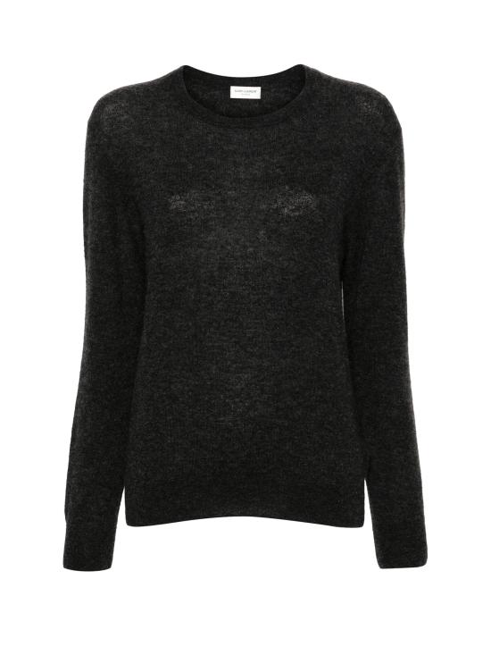 24FW 생로랑 스웨터 781570 Y76LZ1270 CHARBON