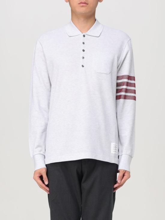 24FW 톰브라운 폴로 티셔츠 MJP203AJ0155 050 Grey