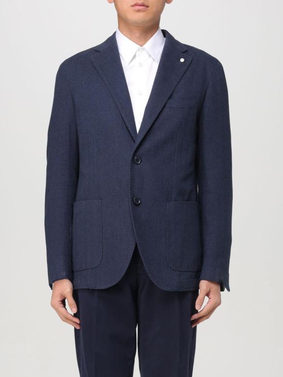 24FW 루이지 비안끼 수트 자켓 2815 458505 Blue