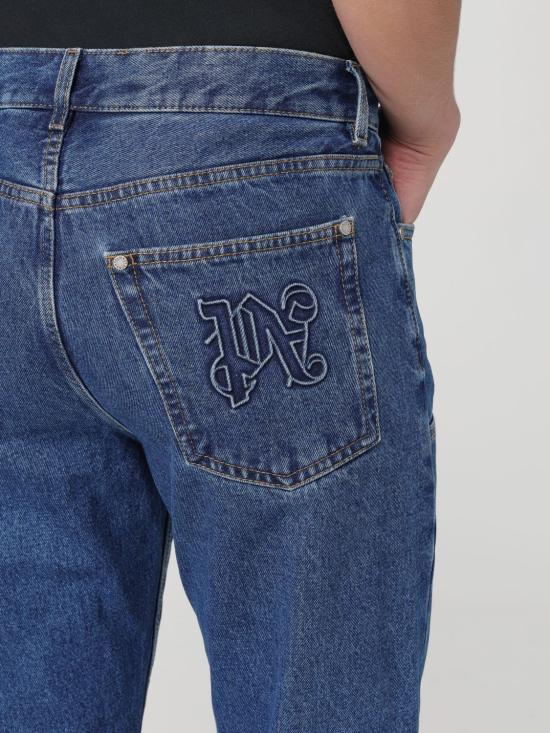  팜앤젤스 데님 팬츠 PMYA043R24DEN004 4010 Denim - PALM ANGELS