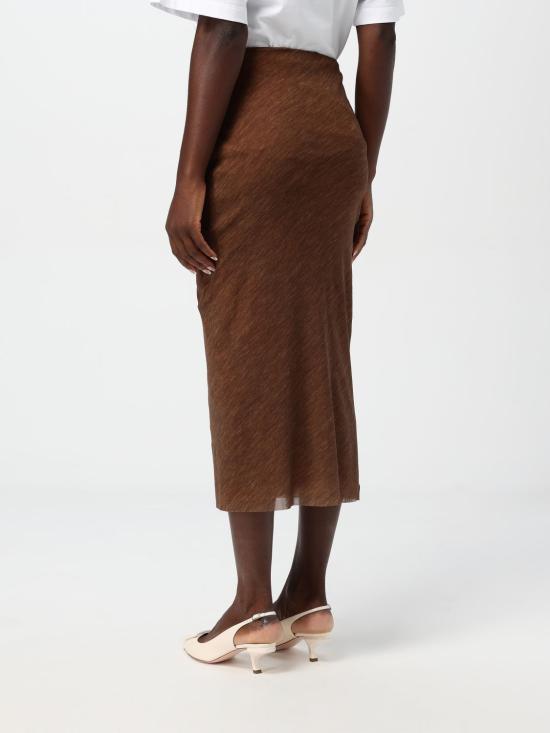 25FW 필로소피 롱 스커트 01155738 0095 Brown - PHILOSOPHY