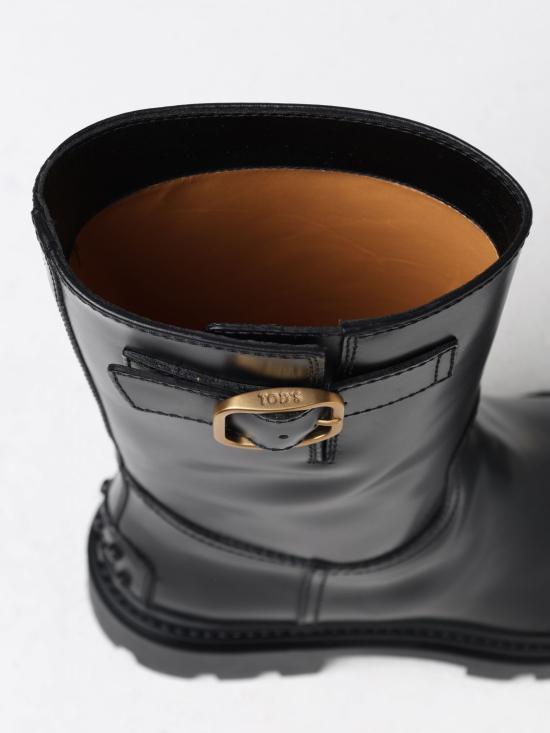 24FW 토즈 부츠 XXW08J0HL80RBT B999 Black - TODS