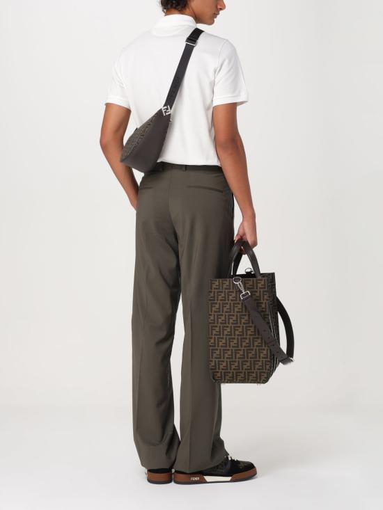 25FW 펜디 스트레이트 팬츠 FB0961ASCH F03NT Green - FENDI