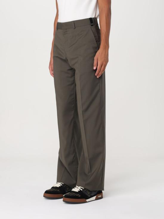 25FW 펜디 스트레이트 팬츠 FB0961ASCH F03NT Green - FENDI