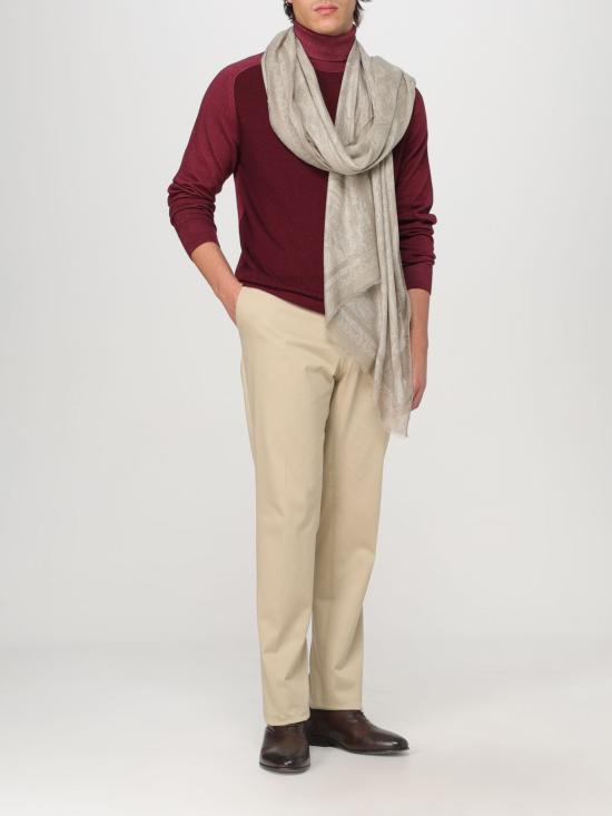 25FW 에트로 후드 티셔츠 MRKF0071AL258 R0369 Burgundy - ETRO