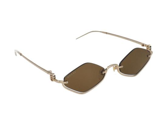  구찌 안경 GG1604S 002 GOLD GOLD BROWN - GUCCI