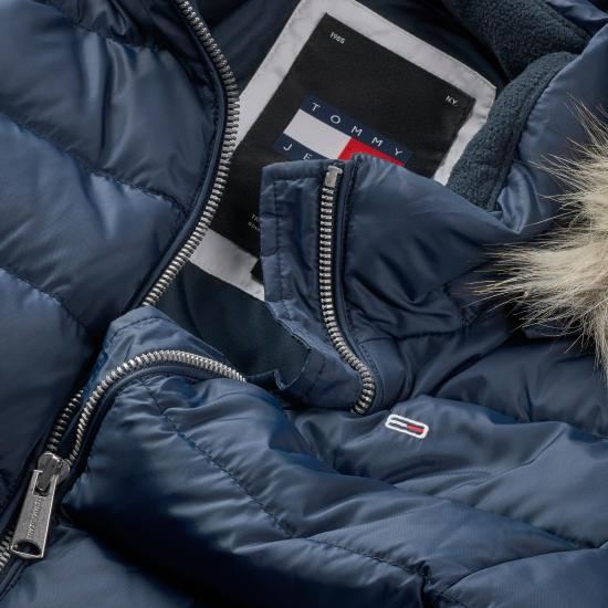 24FW 토미진 숏패딩 DW0DW18312 C1G BLU BLUE - TOMMY JEANS