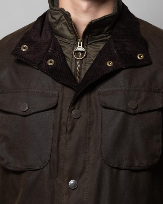 25FW 바버 오그스톤 왁스 자켓 MWX0700 OL51 - BARBOUR
