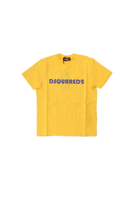  디스퀘어드2 반팔 티셔츠 DQ2072 D008J DQ212 Yellow