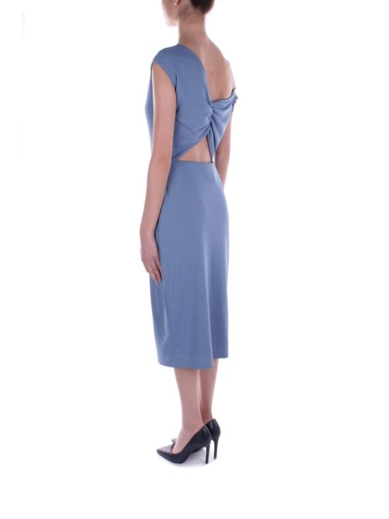  랄프 로렌 미디 원피스 250933454 002 Clear Blue - RALPH LAUREN