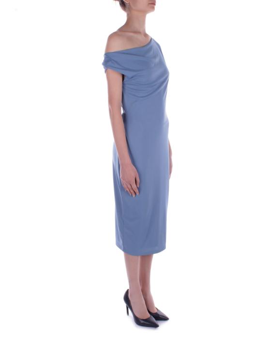  랄프 로렌 미디 원피스 250933454 002 Clear Blue - RALPH LAUREN