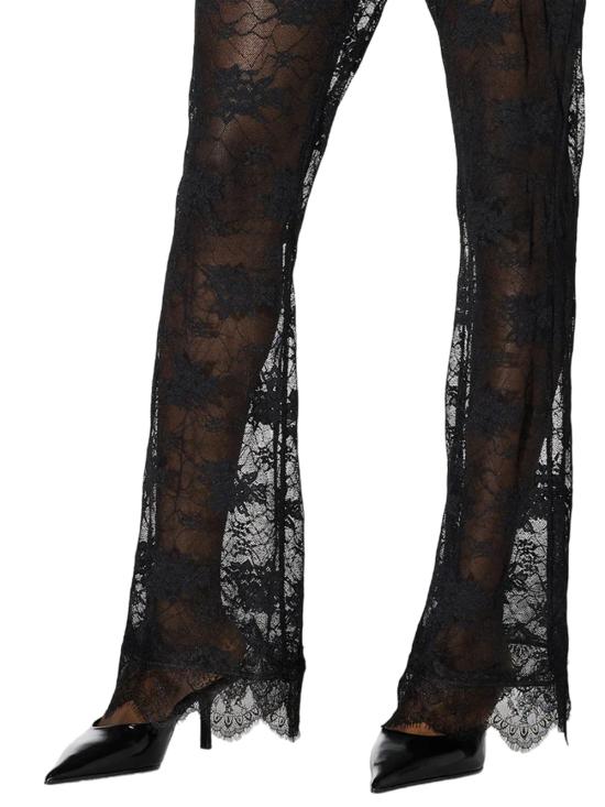 24FW 오세리 플레어 팬츠 OLP143 BLACK - OSÉREE