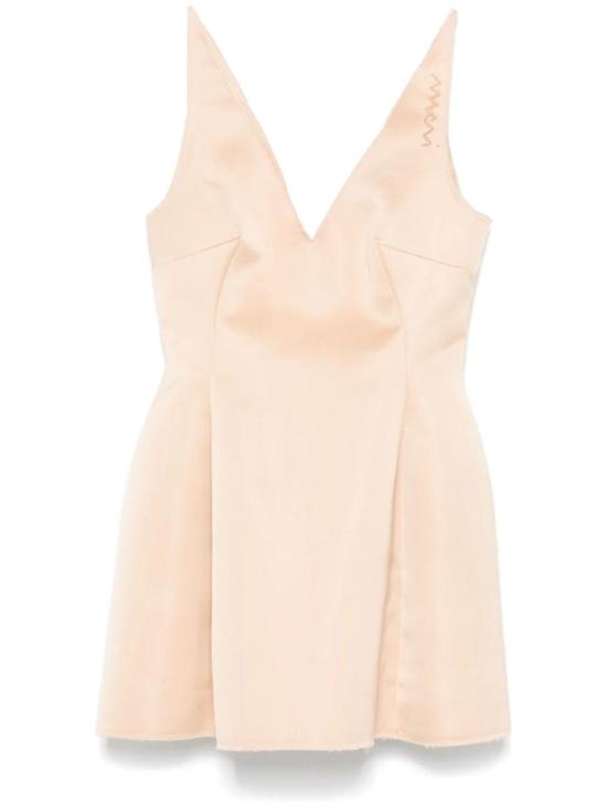 24FW 마르니 숏 원피스 ABMA1352SYUTP784 00C15 Pale PEACH PALE PEACH