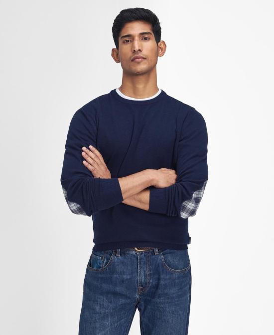  바버 스웨터 MKN1586 MKN NY91 Navy - BARBOUR